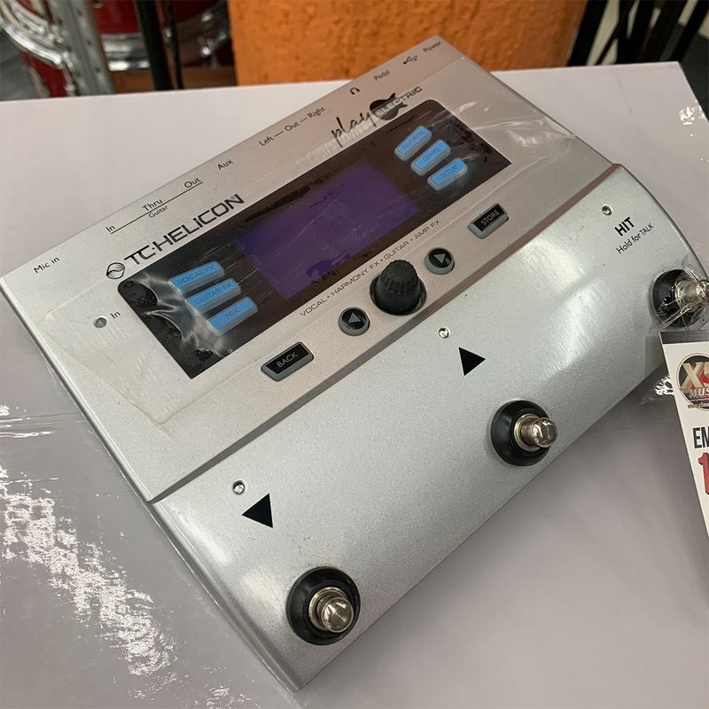 PEDAL-TC-ELECTRONIC-HELICON-VOICE-PLAY-USADO-OK