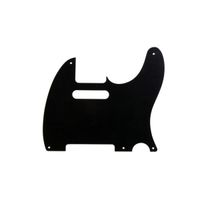 Escudo Para Guitarra Telecaster All Parts 1 Ply Tele Black Pg0560-023