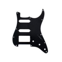 Escudo Para Guitarra All Parts  3 Ply Ssh Black Pg-0995-033