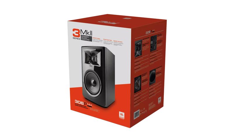 Monitor De Referência Jbl 306P MkII Ativo