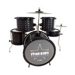 Bateria-Infantil-Luen-Star-Kids-Preta