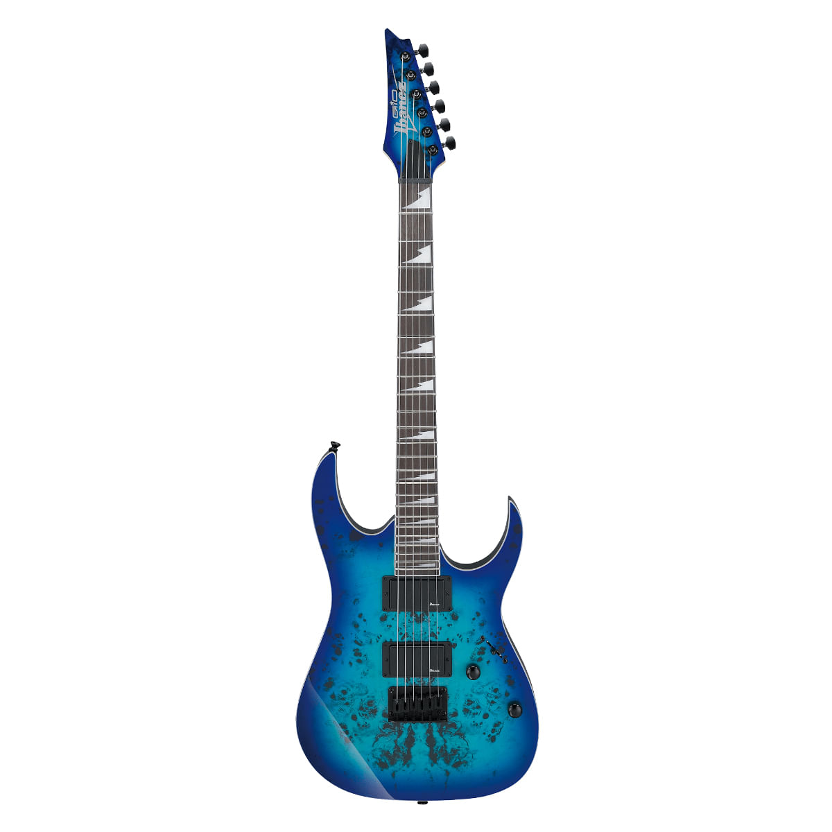 【エレキギター 】Ibanez gio GRGR221PA-AQB 24フレット GUTARRA IBANEZ GRGR221PA AQB AQUA BURS