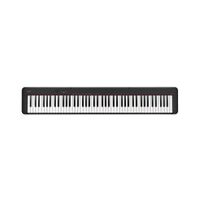 Piano Casio Cdp-S90Bkc2-Br 88 Teclas