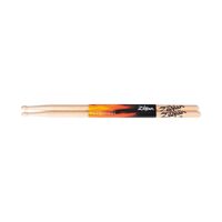 BAQUETA ZILDJIAN 5AWN-HICKORY 5A PONTA MADEIRA