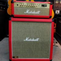 Amplificador Marshall Mg-100Fx Vermelho Usado