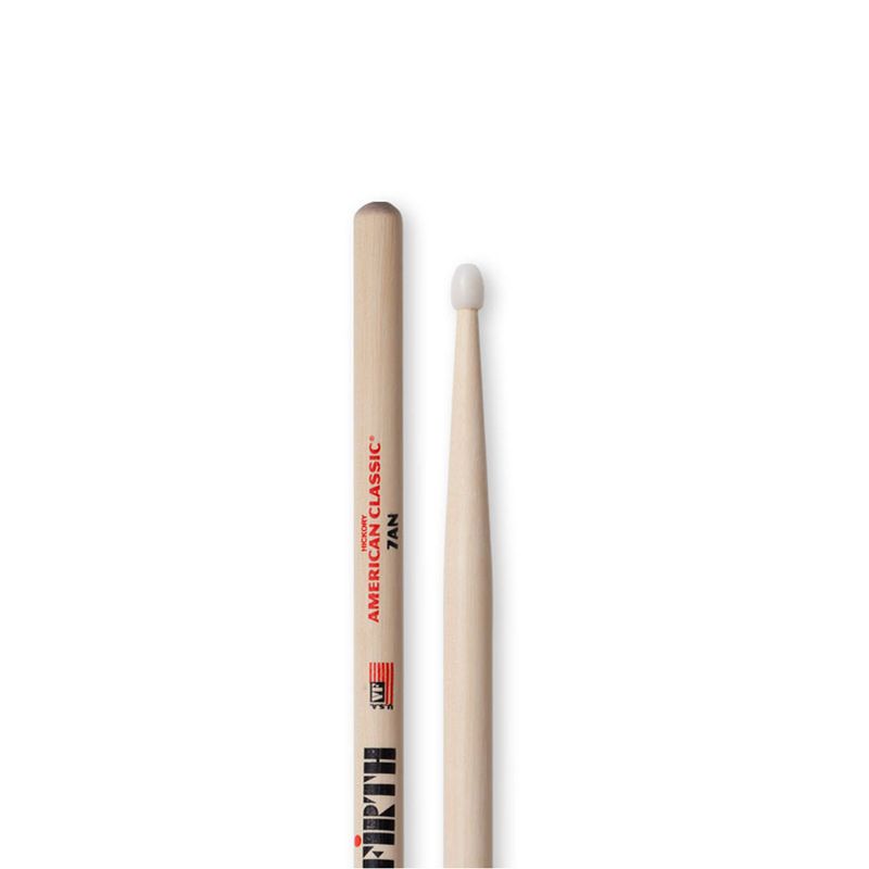 BAQUETA-VIC-FIRTH-AMERICAN-CLASSIC-7AN-PONTA-NYLON-1171-R