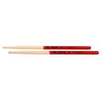 Baqueta Vic Firth 5B Ponta Madeira Com Vic Grip Emborrachada 7532
