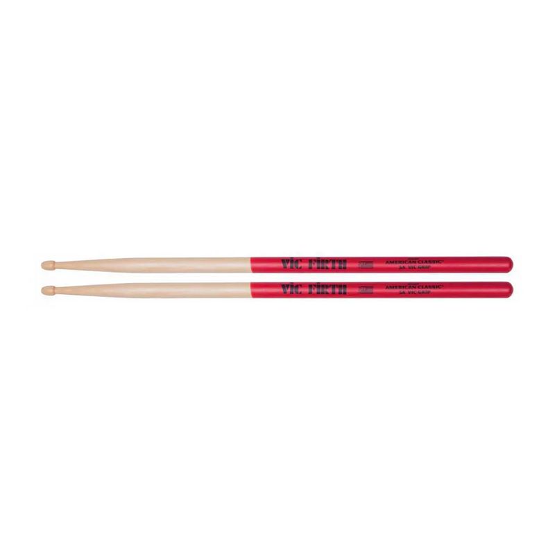 BAQUETA-VIC-FIRTH-5A-PONTA-MADEIRA-COM-VIC-GRIP-EMBORRACHADA-7531-o