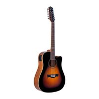 Violão Tagima Kansas Xii 12 Cordas Sunburst
