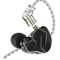 Fone De Ouvido Kz Zsn Pro X Com Microfone Black