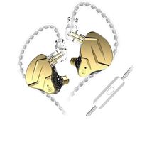 Fone De Ouvido Kz Zsn Pro X Com Microfone Golden