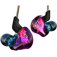 Fone De Ouvido Kz Zst X Com Microfone Purple
