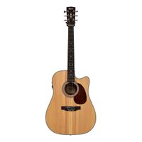 Violão Cort Mr500E Op Aço Folk Eletroacústico