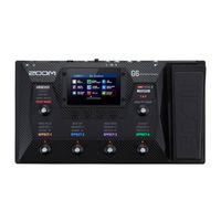 Pedaleira Zoom G6 Multi-Effects Processor Para Guitarra