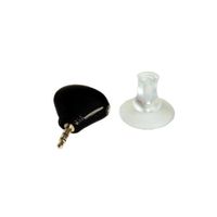 Plug Adaptador Csr 2004Bk 2 Saidas Para Fone De Ouvido