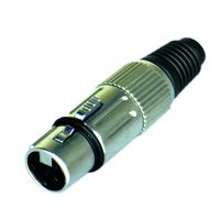 PLUG CSR SK001 XLR FEMEA DE LINHA 2 NAC