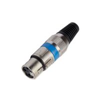 PLUG CSR XLR FEMEA DE LINHA Q33BL