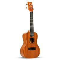 Ukulele Mahina Ma23-K Concert Sapele Acústico Fosco Natural