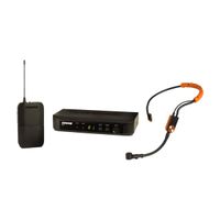 Microfone Sem Fio Headset Auricular Shure Blx14Br/Sm31-M15 Fitness