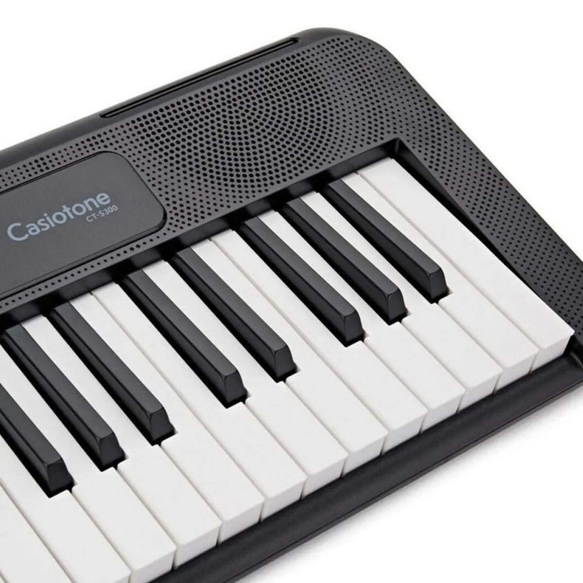 Teclado Casio CTS300C2 Portátil 61Teclas Casiotone Preto - Casa da