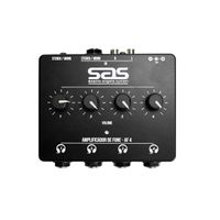 Amplificador Santo Angelo Af4 Para Fone De Ouvido Preto