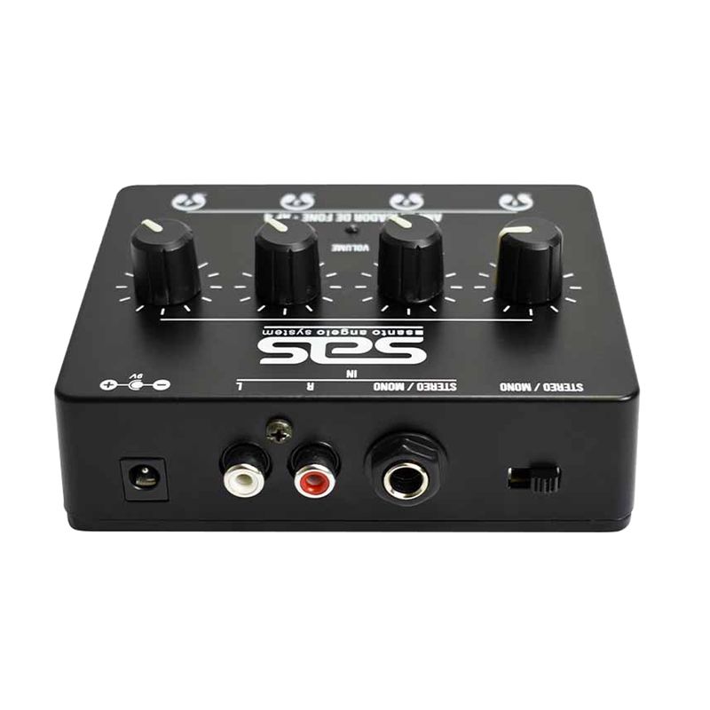 Amplificador-Para-Fone-De-Ouvido-Santo-Angelo-AF4-Preto-