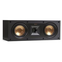Caixa Acústica Central Klipsch R-25C Para Home Theater 100W Preto