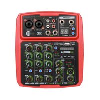 Mesa Custom Sound Cmx 4C-Usb Bt 4 Canais Red