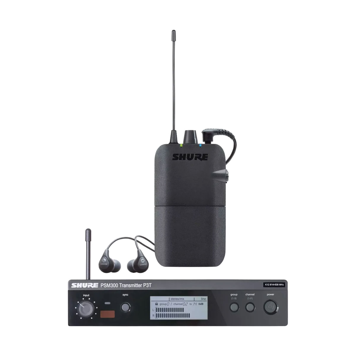 TRANSMISSOR SHURE PSM-300 P3 TBR-J13