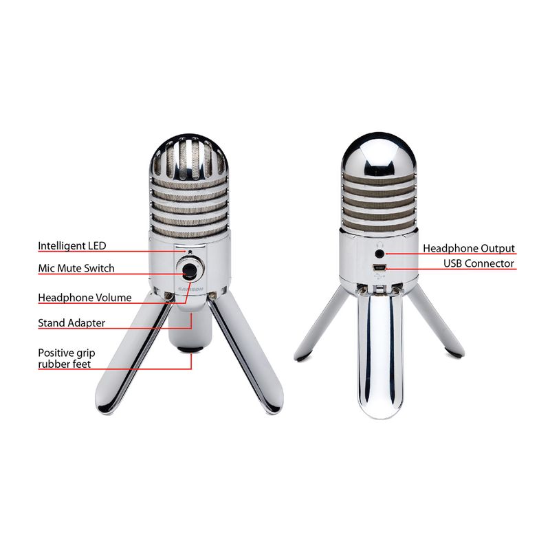 MICROFONE-SAMSON-METEOR-CONDENSADOR-STUDIO-USB