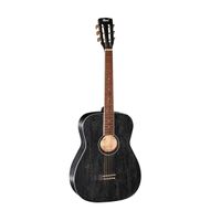 Violão Cort Af-590Mf Eletroacústico Pré Fishman Aço Bop Preto Fosco