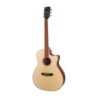 Violão Cort Ga Medx Op Aço Eletroacústico