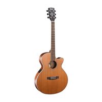 Violão Cort Sfx Ced Natural Escuro Eletroacústico Aço