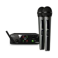 Microfone Sem Fio Akg Wms40 Mini Dual Vocal Set