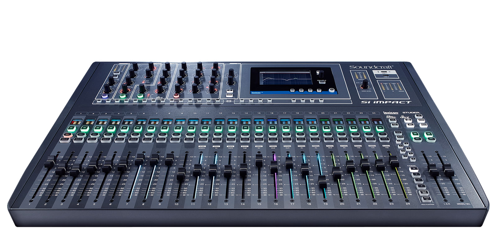 Mesa De Som Soundcraft Digital Si Impact 32