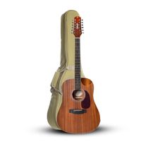 Violão Seizi Akira Half Cutaway 12 Eletroacústico Mahogany Satin Com Bag