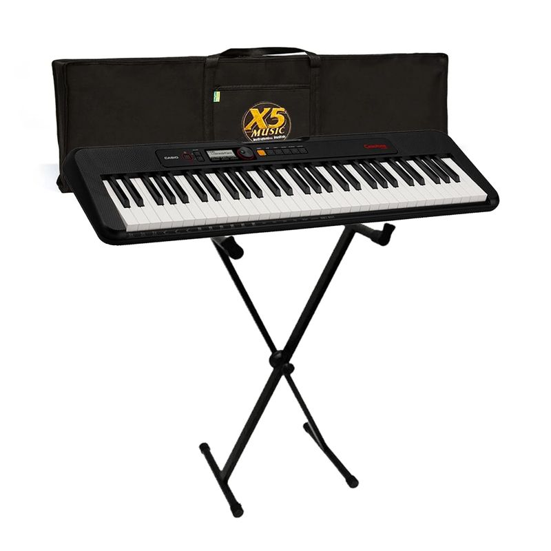 KIT-TECLADO-CASIO-CT-S195C2-CASIOTONE-COM-ESTANTE-E-BAG