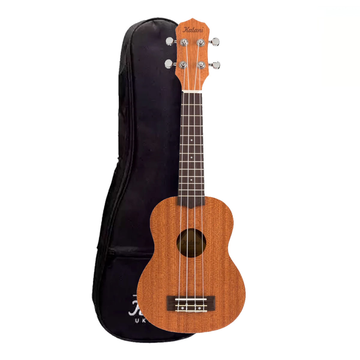 Ukulele Soprano 21 Kalani Tribes Series KAL 220 SS com Bag