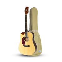 Violão Canhoto Seizi Neo Akira Half Cutaway Lefty Natural