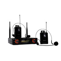 Microfone Kadosh K-402Hh Sem Fio Duplo