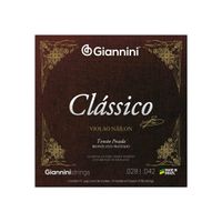 ENCORDOAMENTO VIOLÃO GIANNINI GENWPA NY CRISTAL T.ALTA