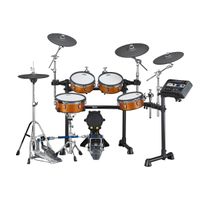 Bateria Eletrônica Yamaha Dtx-8 Pro Mesh-Rack Rs8 E Pads Dtp8