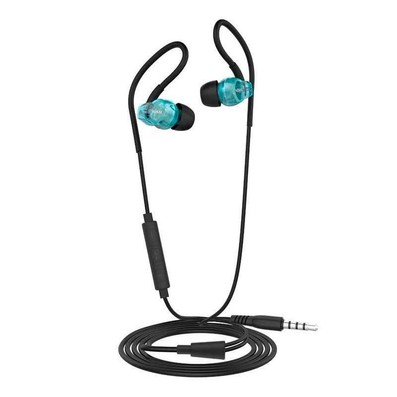 FONE-OUVIDO-VOKAL-E40-IN-EAR-COM-FIO-AZUL