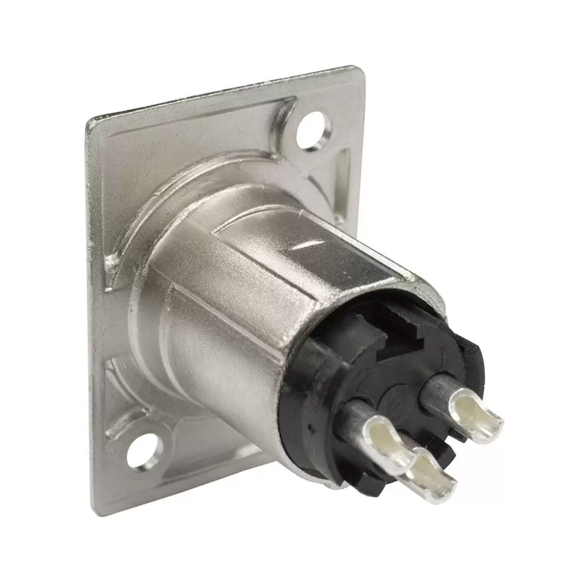 Conector Amphenol XLR Macho Painel AC3MMP Metal