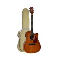 Violão Seizi Neo Tokyo Solid Cutaway Folk Mahogany Satin Com Bag