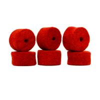 Feltro Gorilla Fevp Vermelho Kit Com 6 Unidades Para Estante De Prato