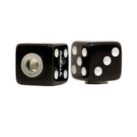 Borboleta De Prato Gorilla Dado Preto 2 Unidades