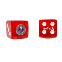 Borboleta De Prato Gorilla Dado Vermelho 2 Unidades