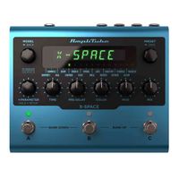 Pedal Ik Multimedia Amplitube X-Space Reverb Para Guitarra