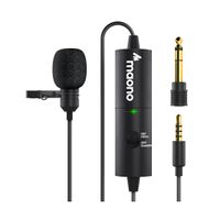 Microfone De Lapela Maono Au-100R Condensador Omnidirecional Para Podcast